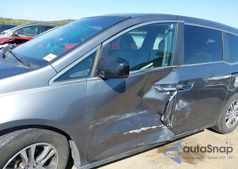 2012 Honda Odyssey Ex-L из США, поврежденный, VIN 5FNRL5H65CB089610